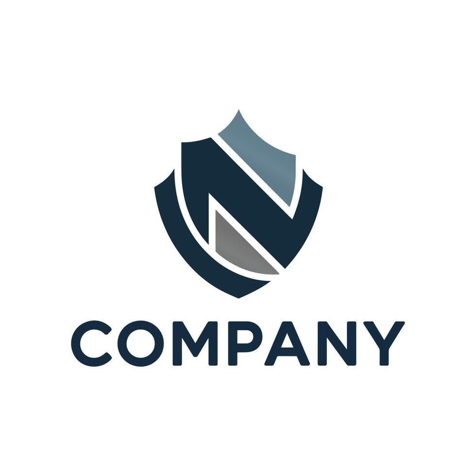 Abstract Sail Shape Modern Corporate Logo Template vector