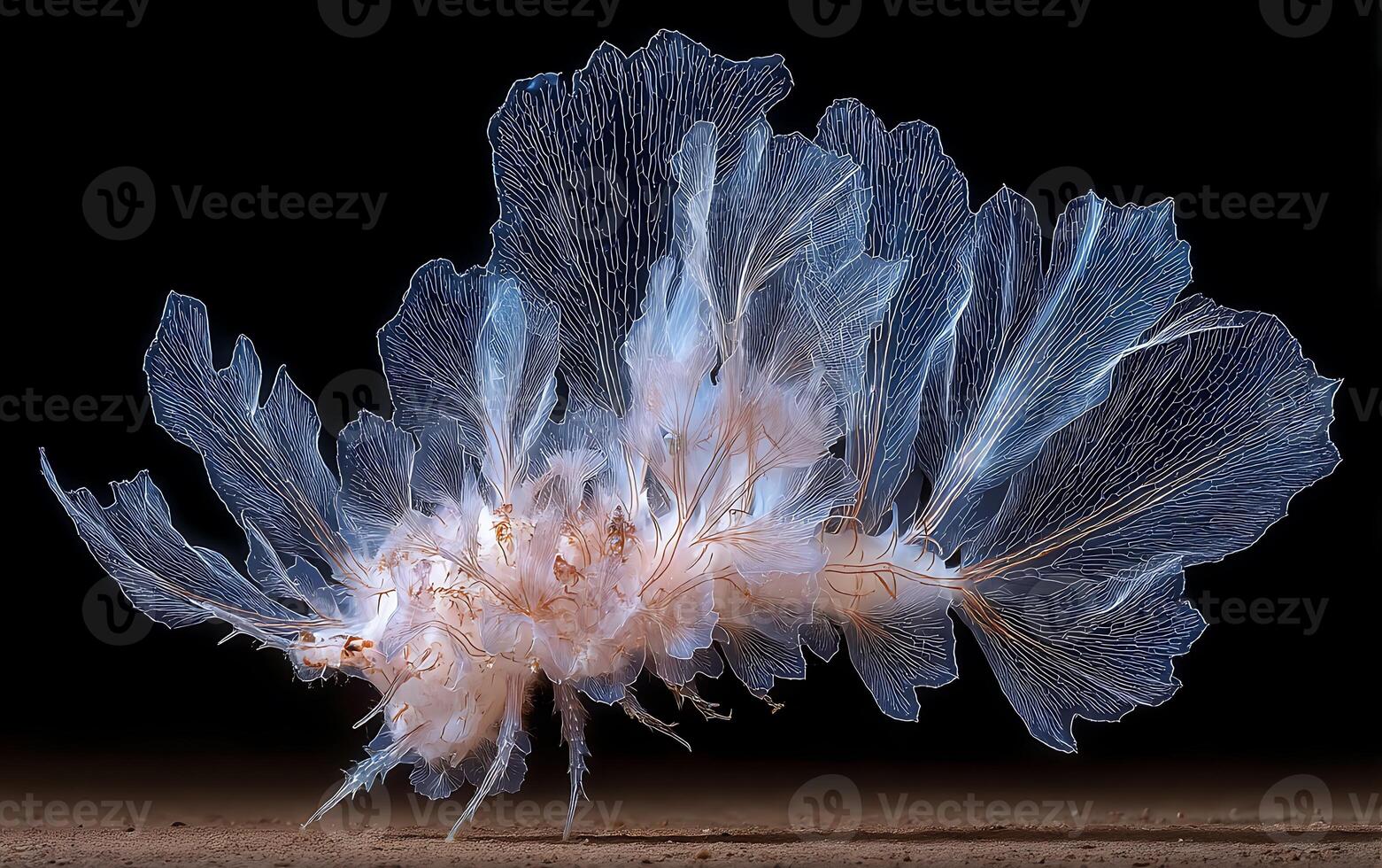 Phyllodesmium Poindimiei Nudibranch on the Seabed photo