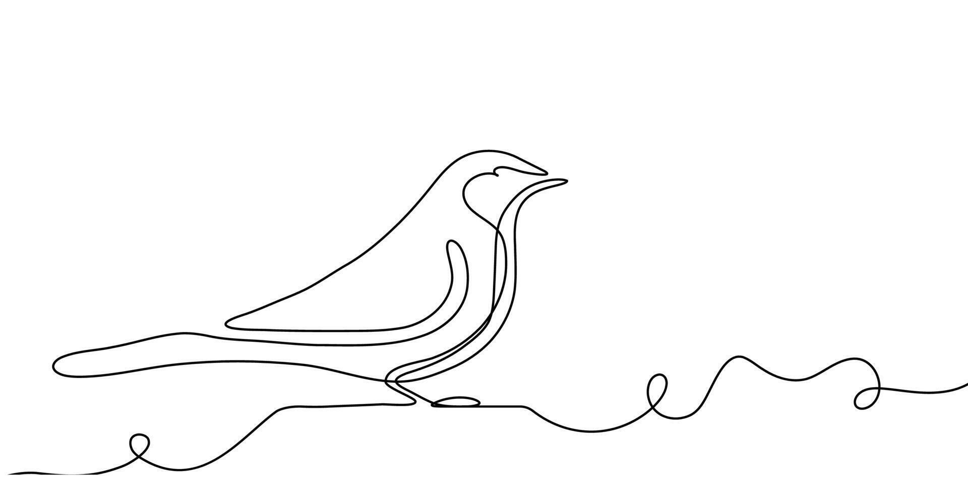 Dove bird line art freedom outline fly icon hand pigeon. Line bird hope continuous animal peace white sketch illustration angel easter concept stroke symbol free doodle single wing world sky. vector