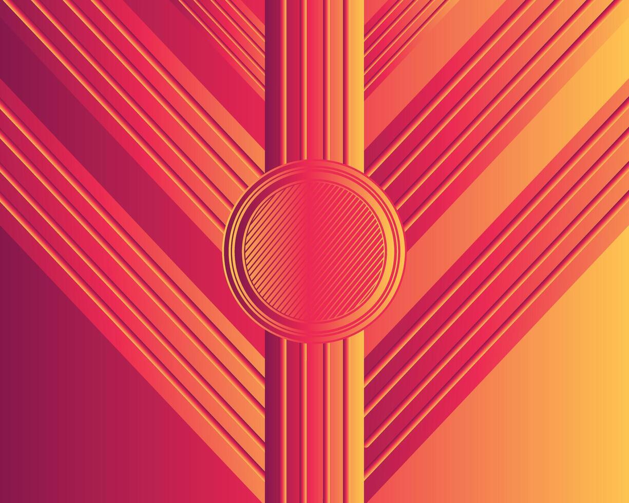 Abstract red gradient background with line effect. abstract geometric layer for dynamic Modern wallpapers. Suitable for templates sale banners,events,ads,web and pages vector