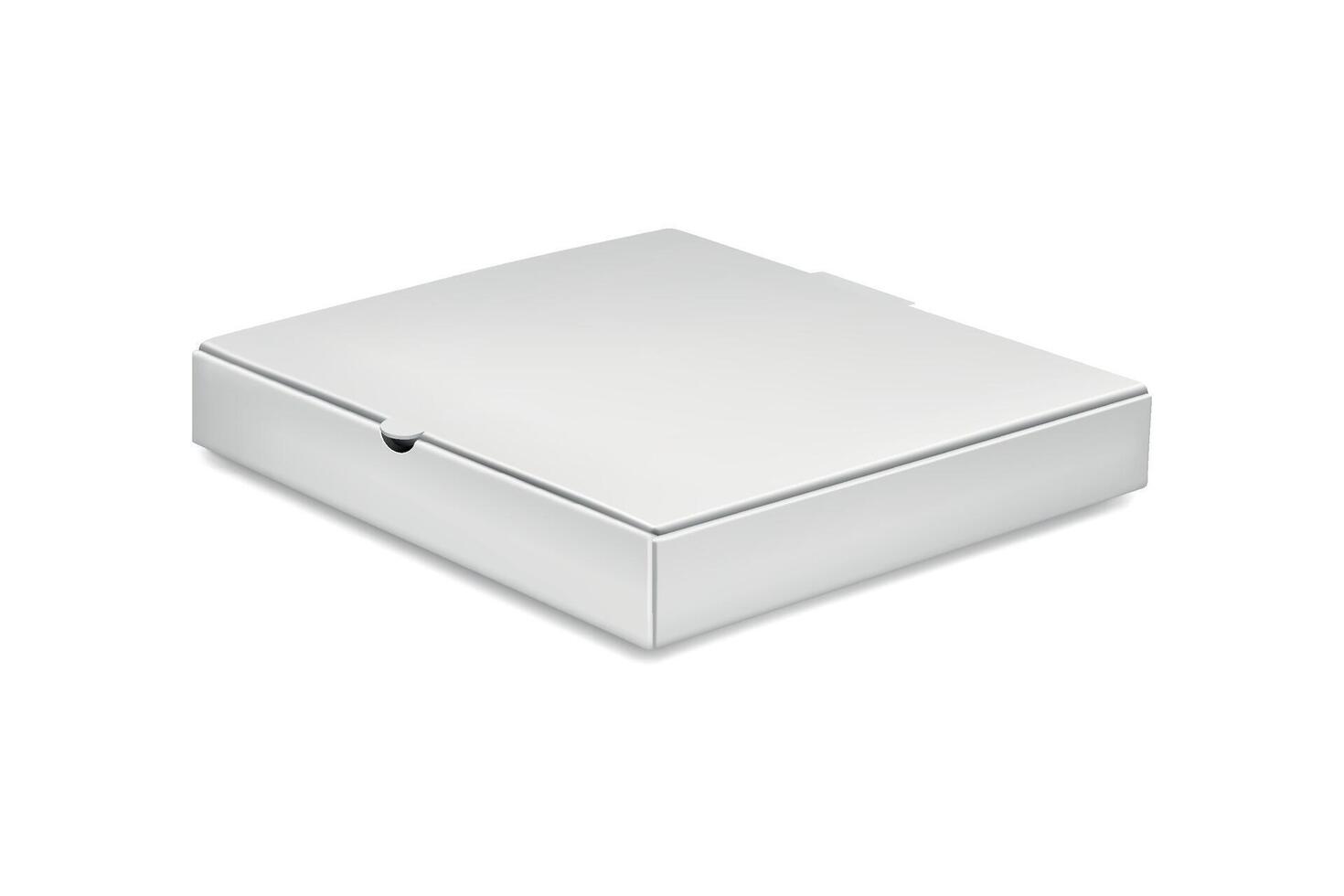 White packaging storage box vector