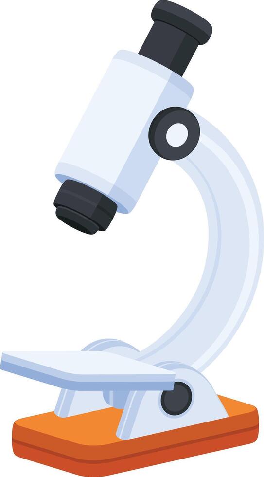 Science Microscope Icon vector
