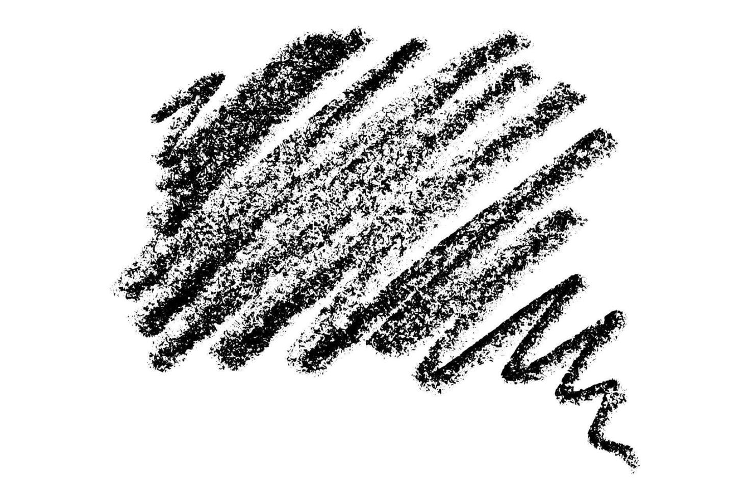 Black Brush paint stroke texture swatch Hand painted background Ink scribble dab clipart Paint smudge for tags and stamps design vector