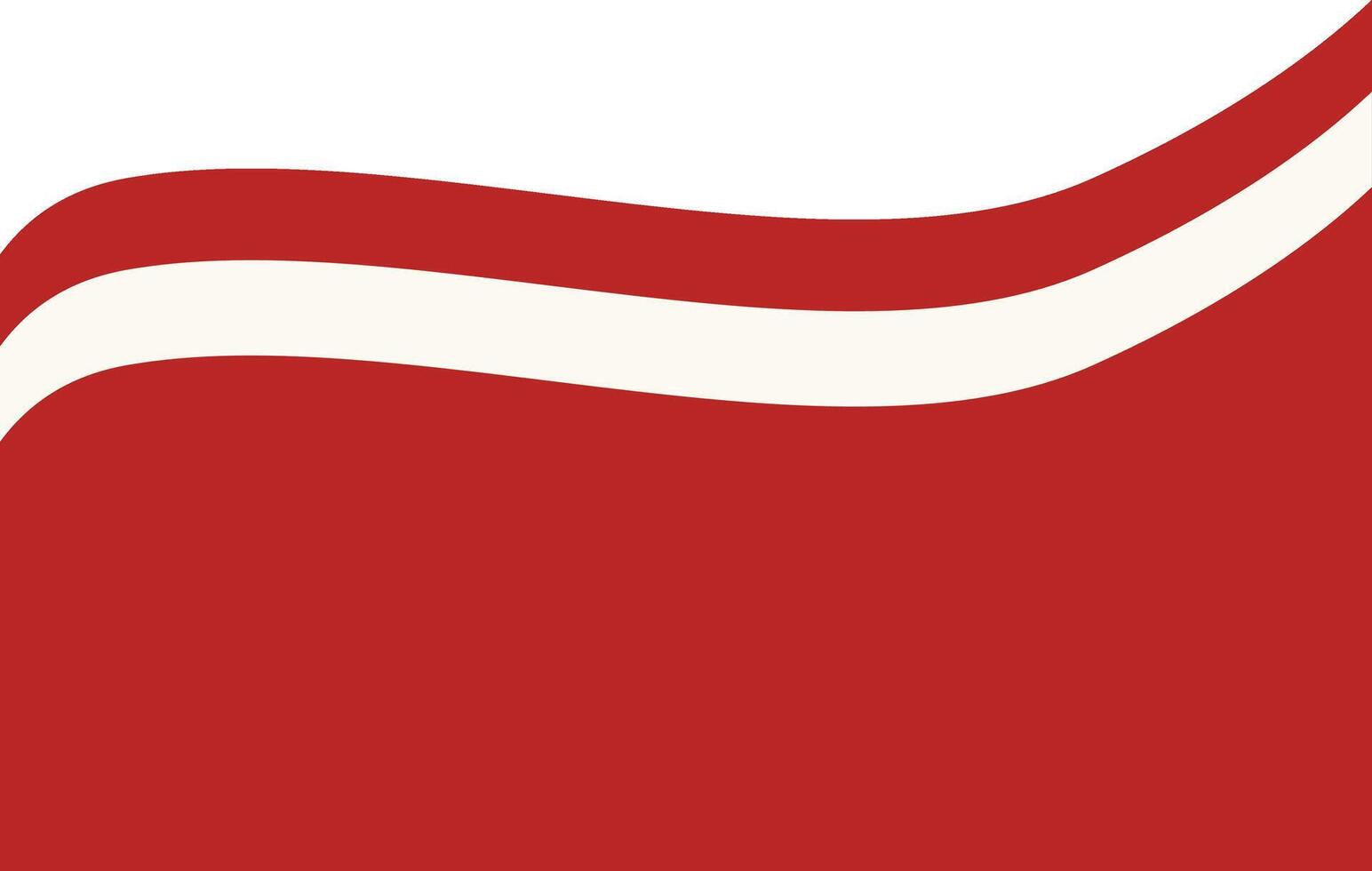Wavy Flag Indonesia. Indonesia Independence Day Celebrate vector