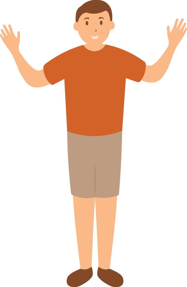 World Smile Day Illustration with Cartoon Design. vector