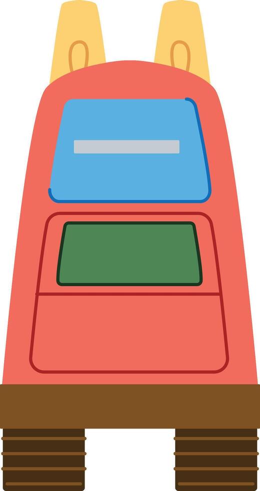 Cartoon Retro Robot vector