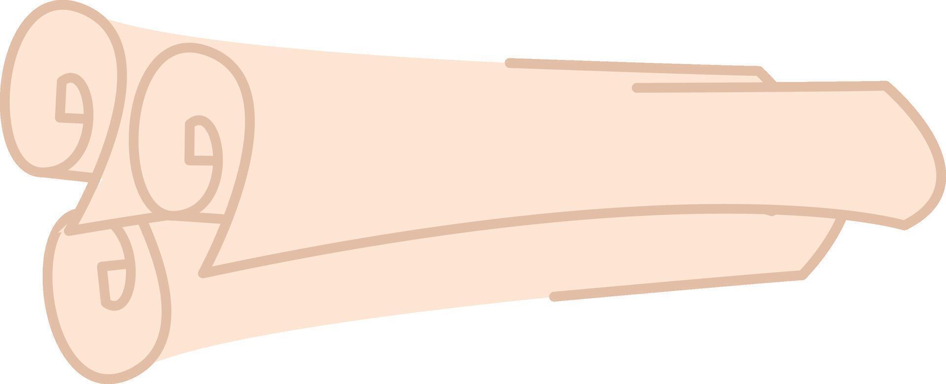 Papyrus Rolls Cartoon vector