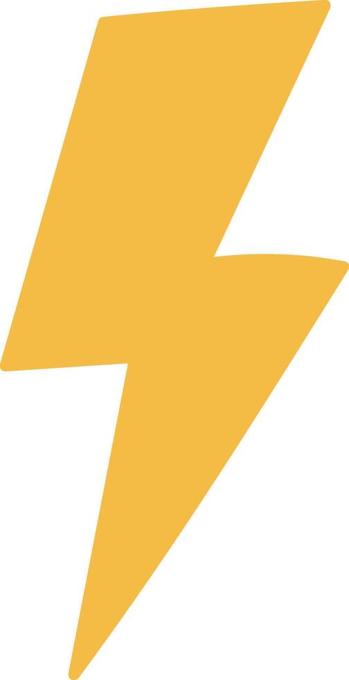 Lightning Bolt Dynamic Symbol vector