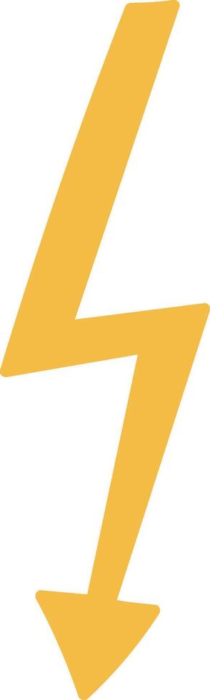 Lightning Bolt Symbol Sign vector