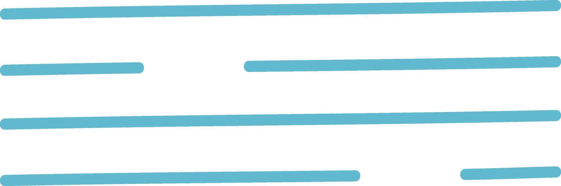 Horizontal Waves Pattern vector