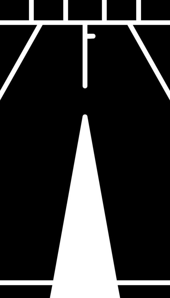 Business Trousers Glyph Icon vector