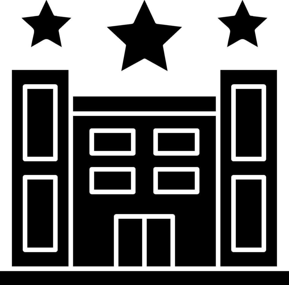 Review Glyph Icon vector