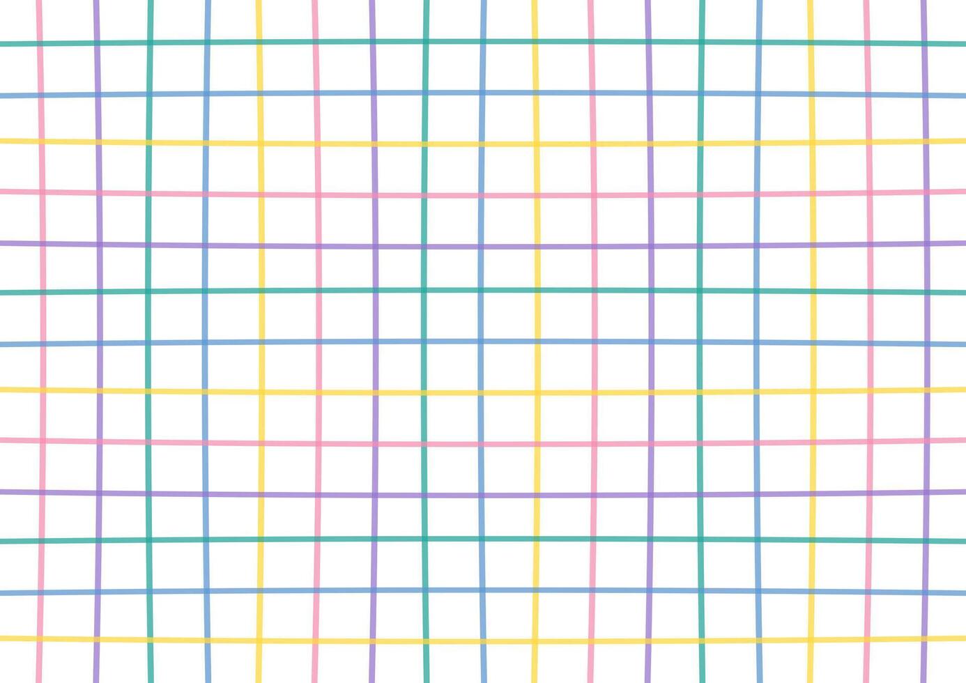 a colorful grid pattern with squares and lines vector