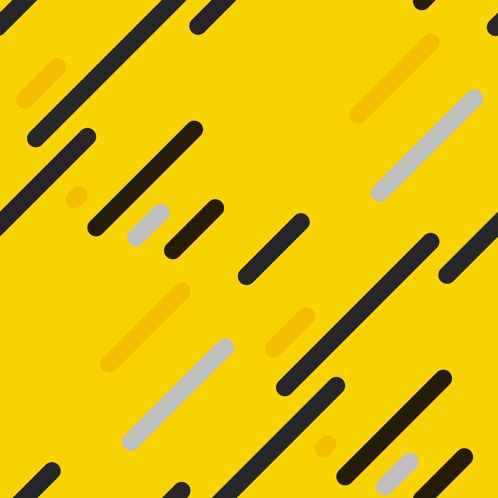 Dynamic abstract background with diagonal lines in yellow, black, and gray. Perfect for modern designs, presentations, and website banners. The vibrant color palette evokes energy and speed. vector