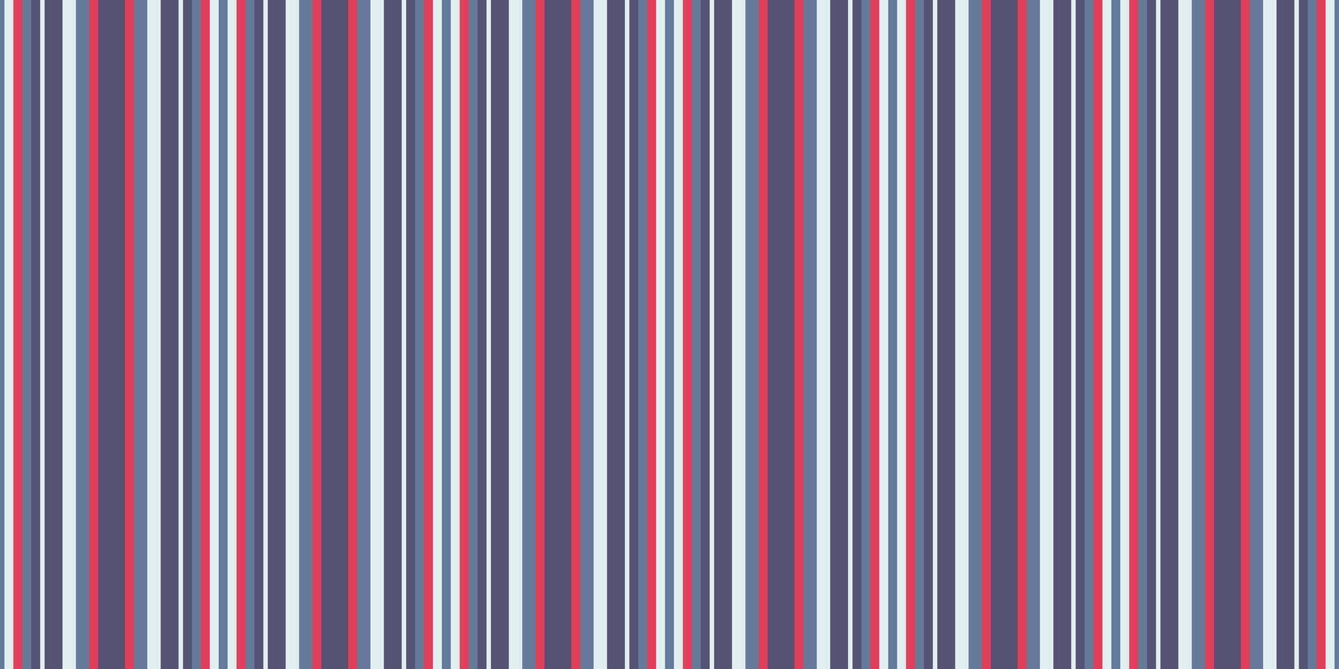 Elegant vertical stripes in muted blues, reds, and purples create a sophisticated, versatile pattern ideal for website backgrounds, textiles, or stationery. vector