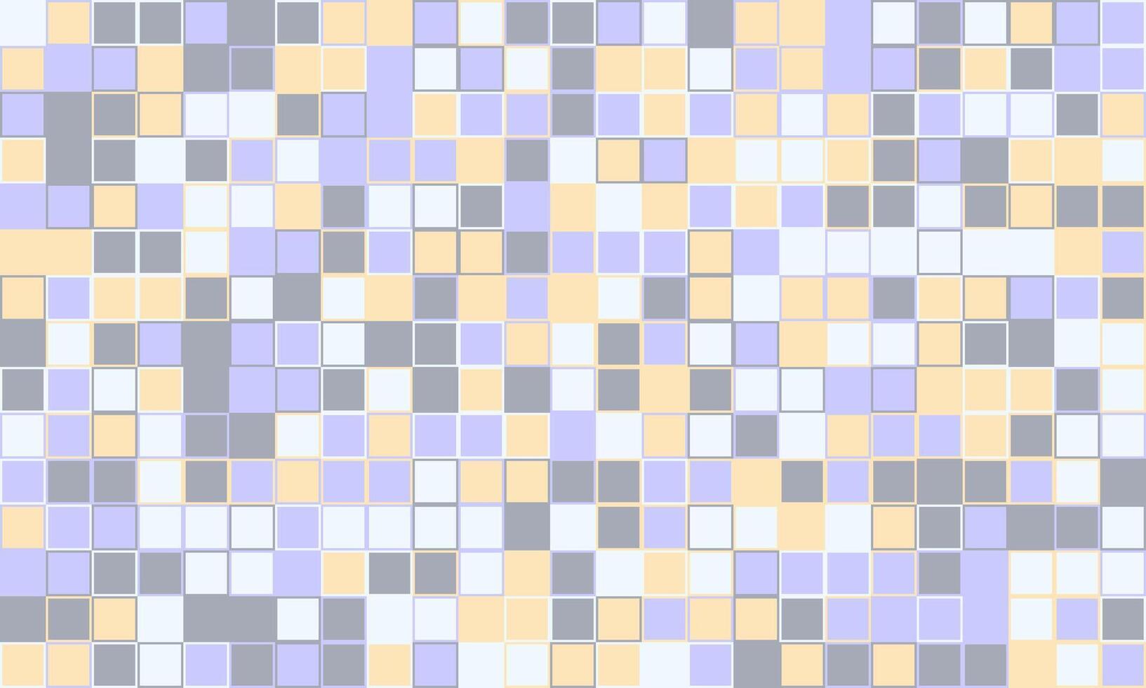 Abstract pastel mosaic background. Soft, muted colors create a calming and modern aesthetic, perfect for websites, presentations, or textile designs. vector