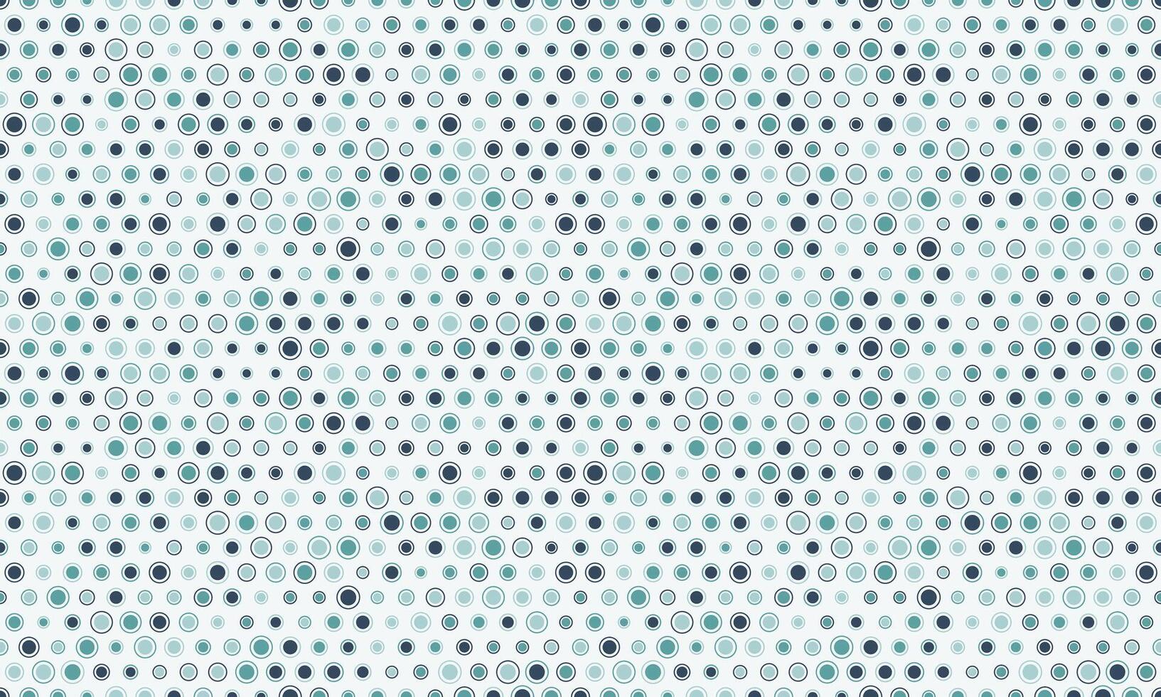Abstract teal and navy circular pattern on white background. Perfect for website backgrounds, textiles, or modern design projects. Represents connection, data, or technology. vector