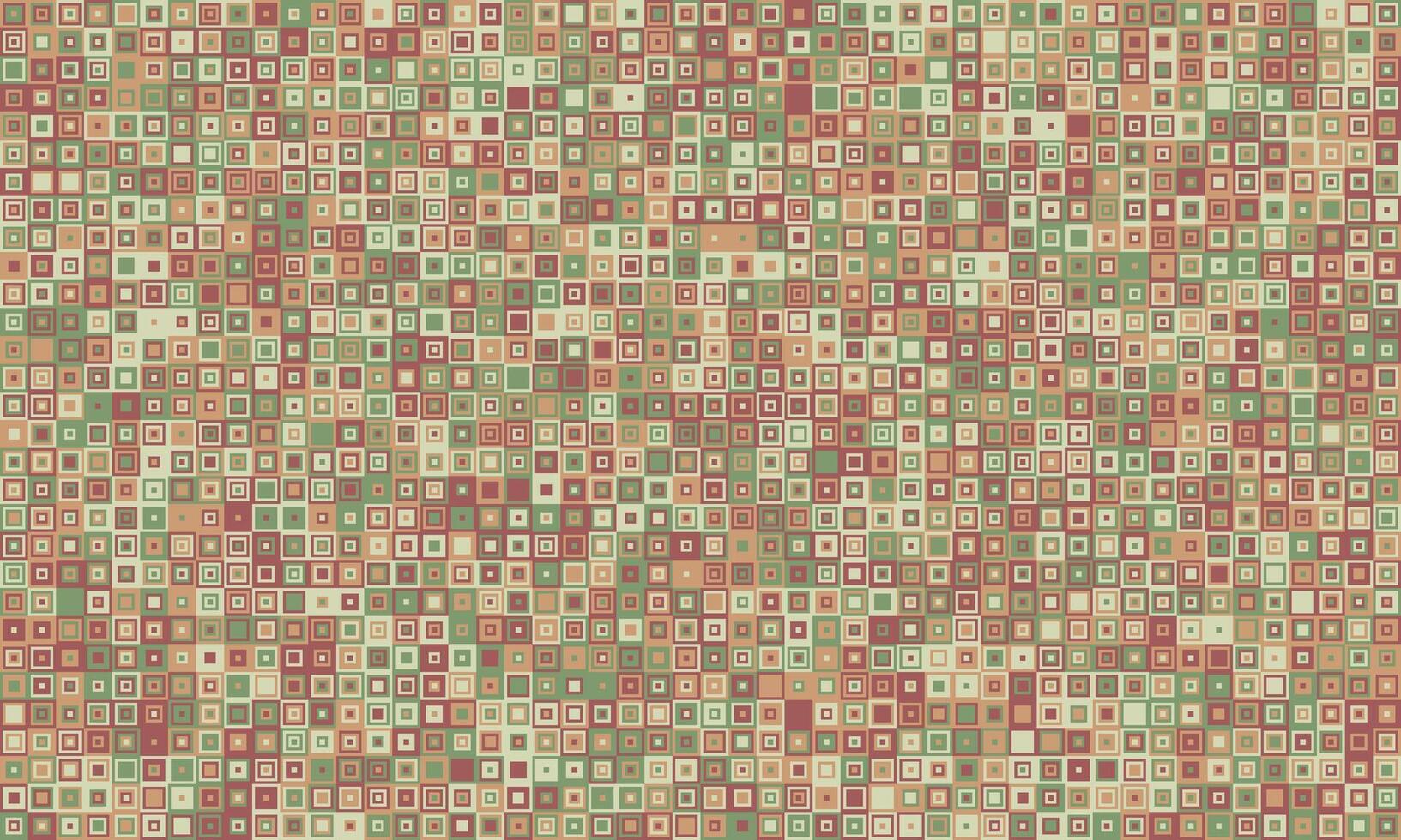 Abstract mosaic background. Subtle color variations in a repeating square pattern create a textured, calming visual. vector