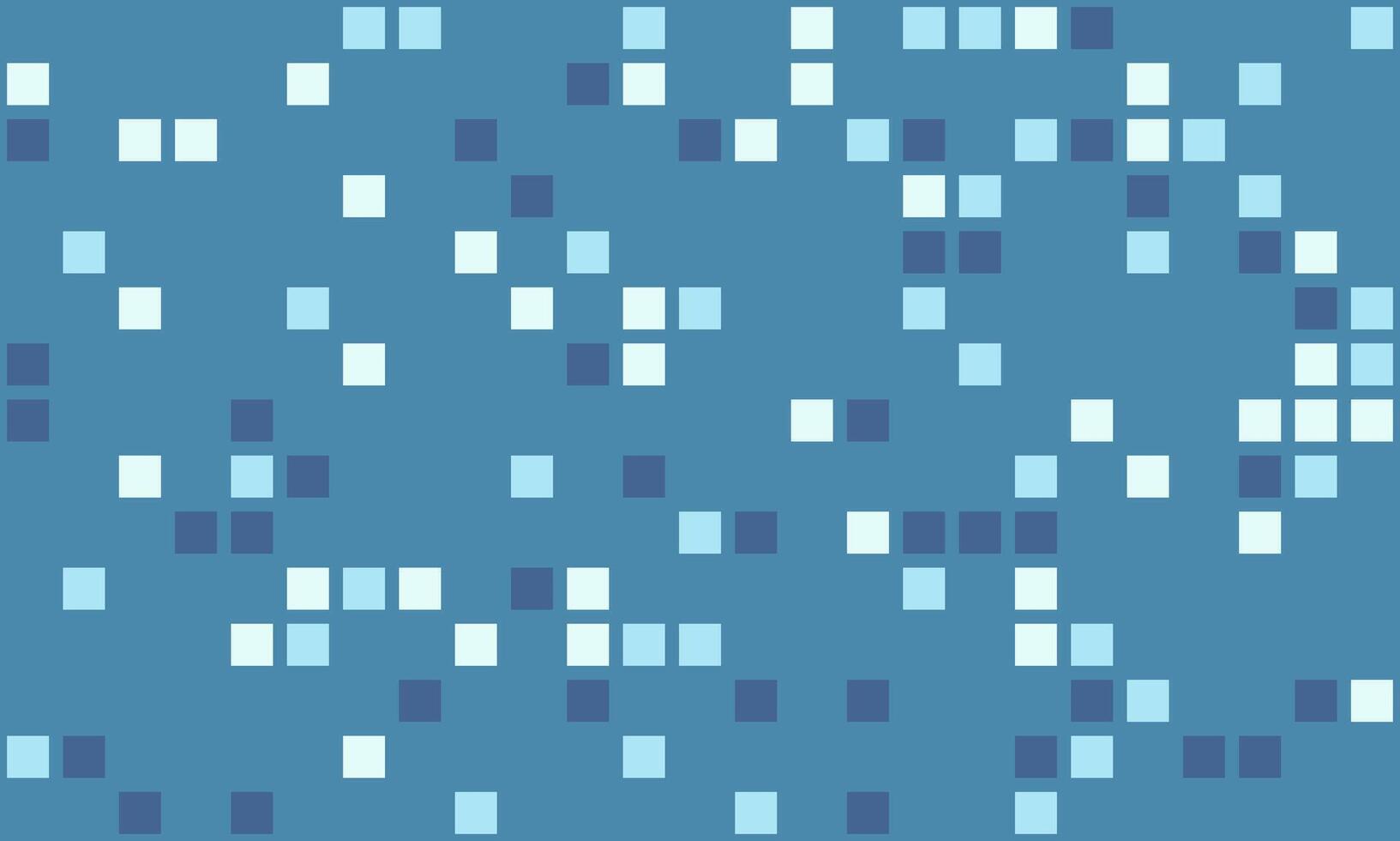 Abstract digital background of scattered squares in cool blue tones. Perfect for tech, data, or modern design projects. Evokes concepts of connection, information flow, and digital transformation. vector