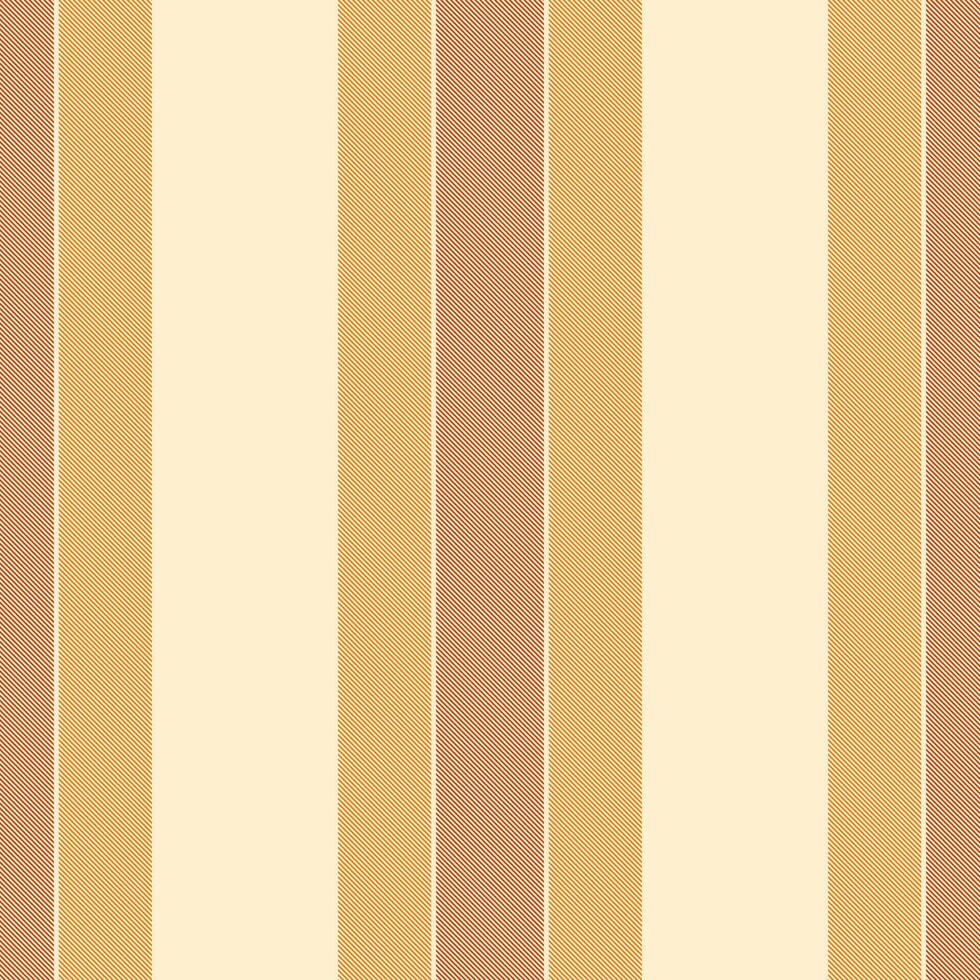 Elegant vertical stripes in warm, muted orange and cream create a sophisticated, minimalist pattern. vector