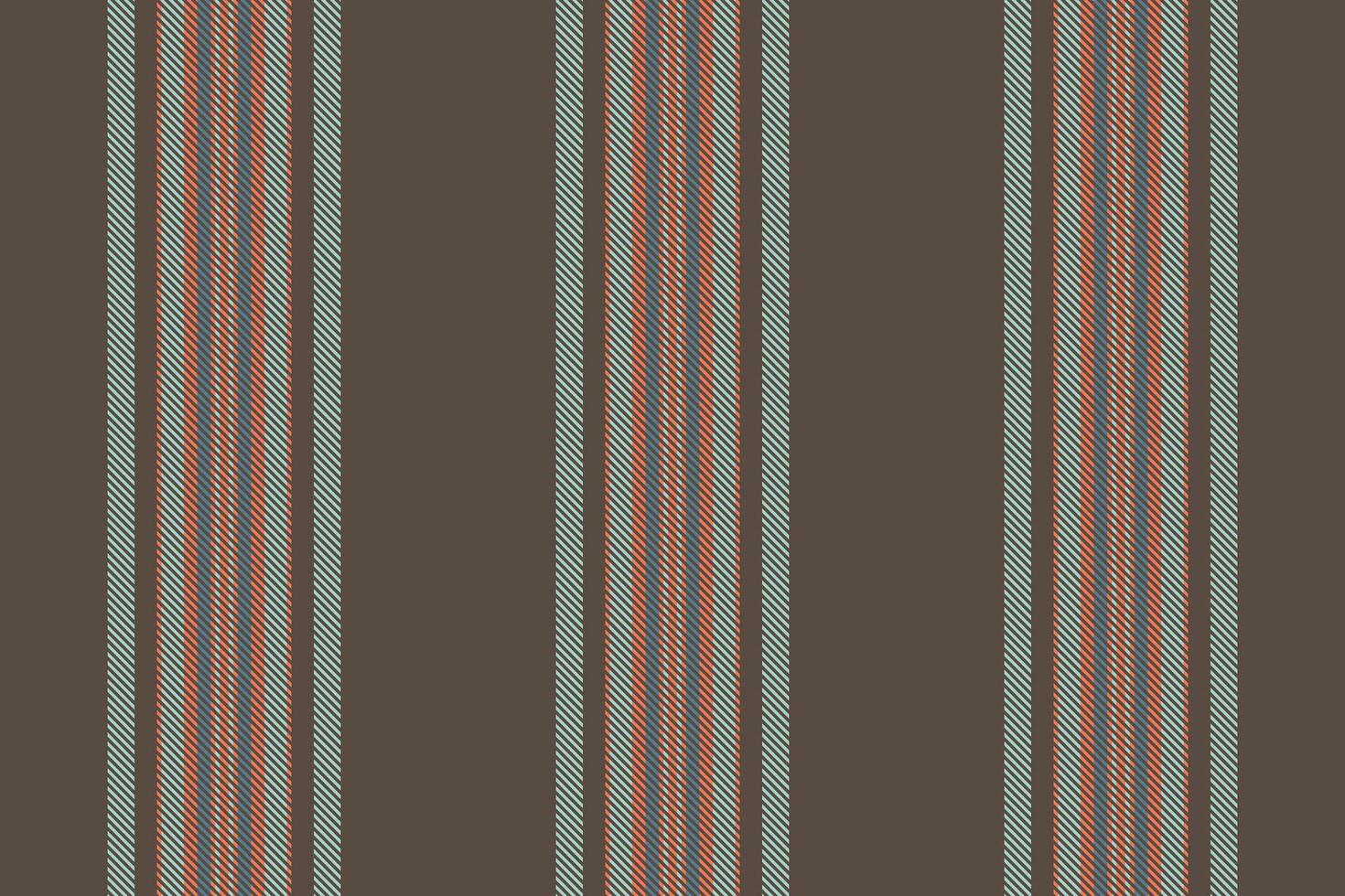 Elegant vertical stripes in muted earth tones create a sophisticated textile pattern. Perfect for fashion, home decor, or website backgrounds, this design offers a subtle yet stylish texture. vector