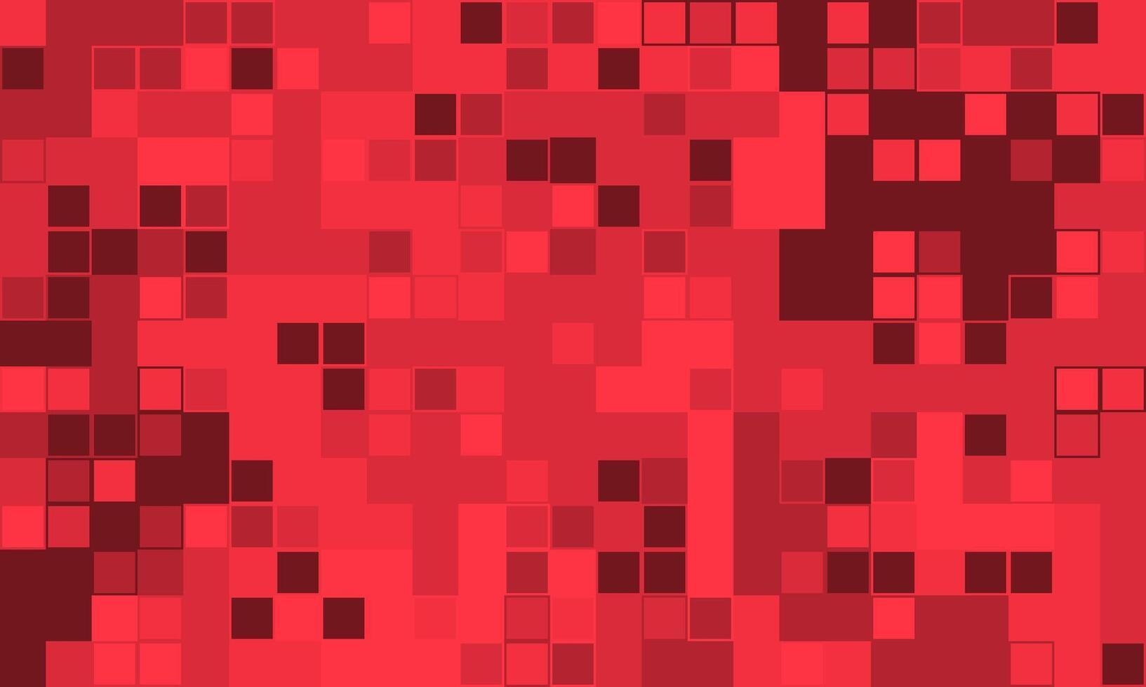 Abstract red pixelated mosaic background. Perfect for tech, energy, or modern design projects. This vibrant, textured image evokes feelings of dynamism and innovation. vector