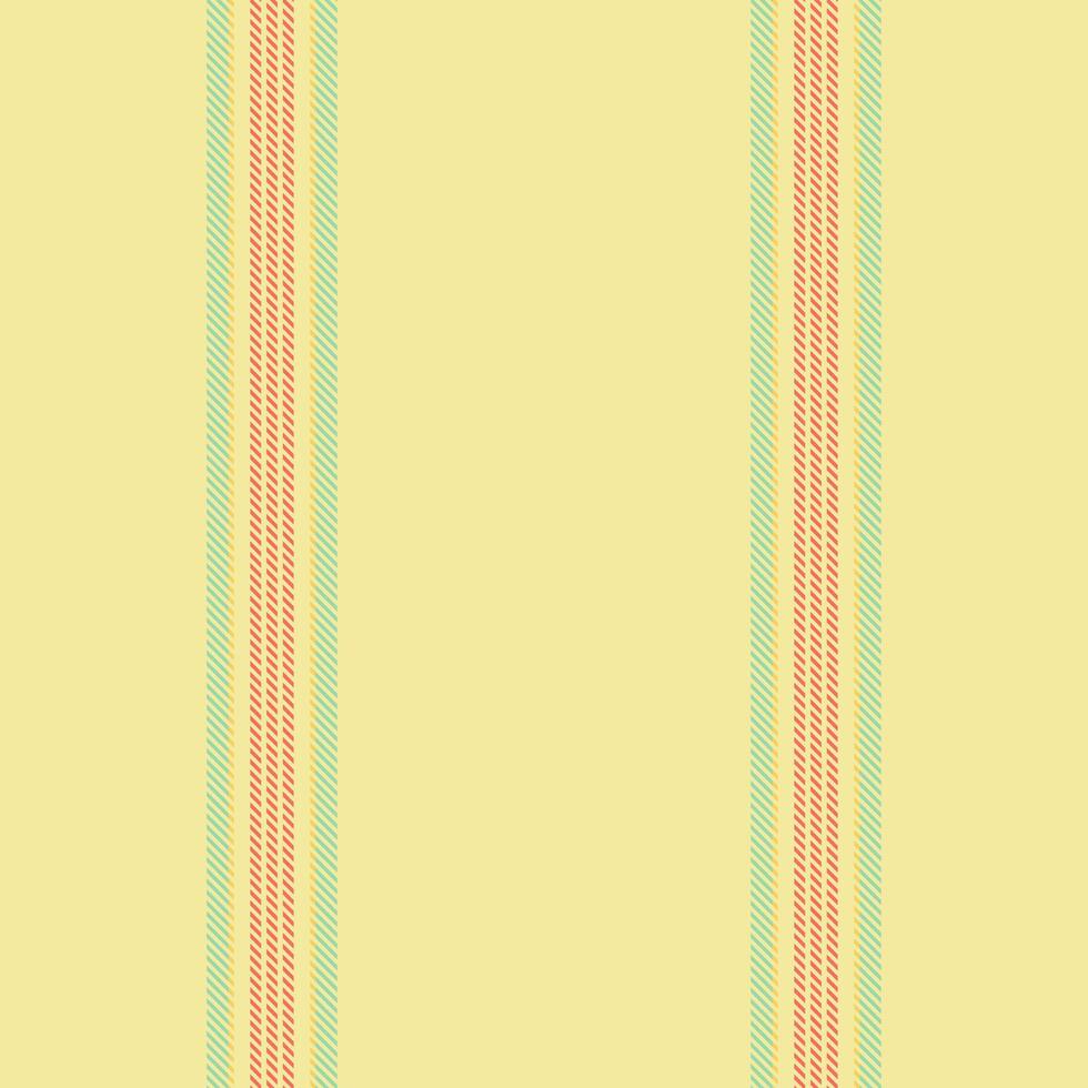 Elegant pastel stripes on a pale yellow background. Perfect for stationery, website design, or textile patterns. This minimalist design evokes a sense of calm and sophistication. vector