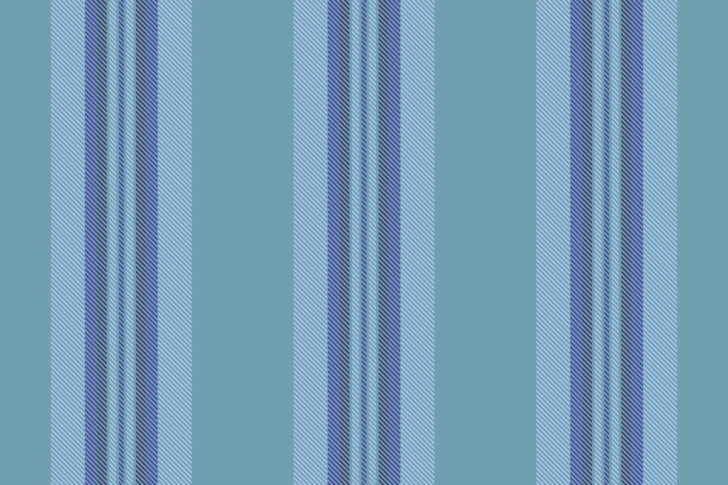 Elegant vertical stripes in calming blue hues create a sophisticated textile pattern. vector