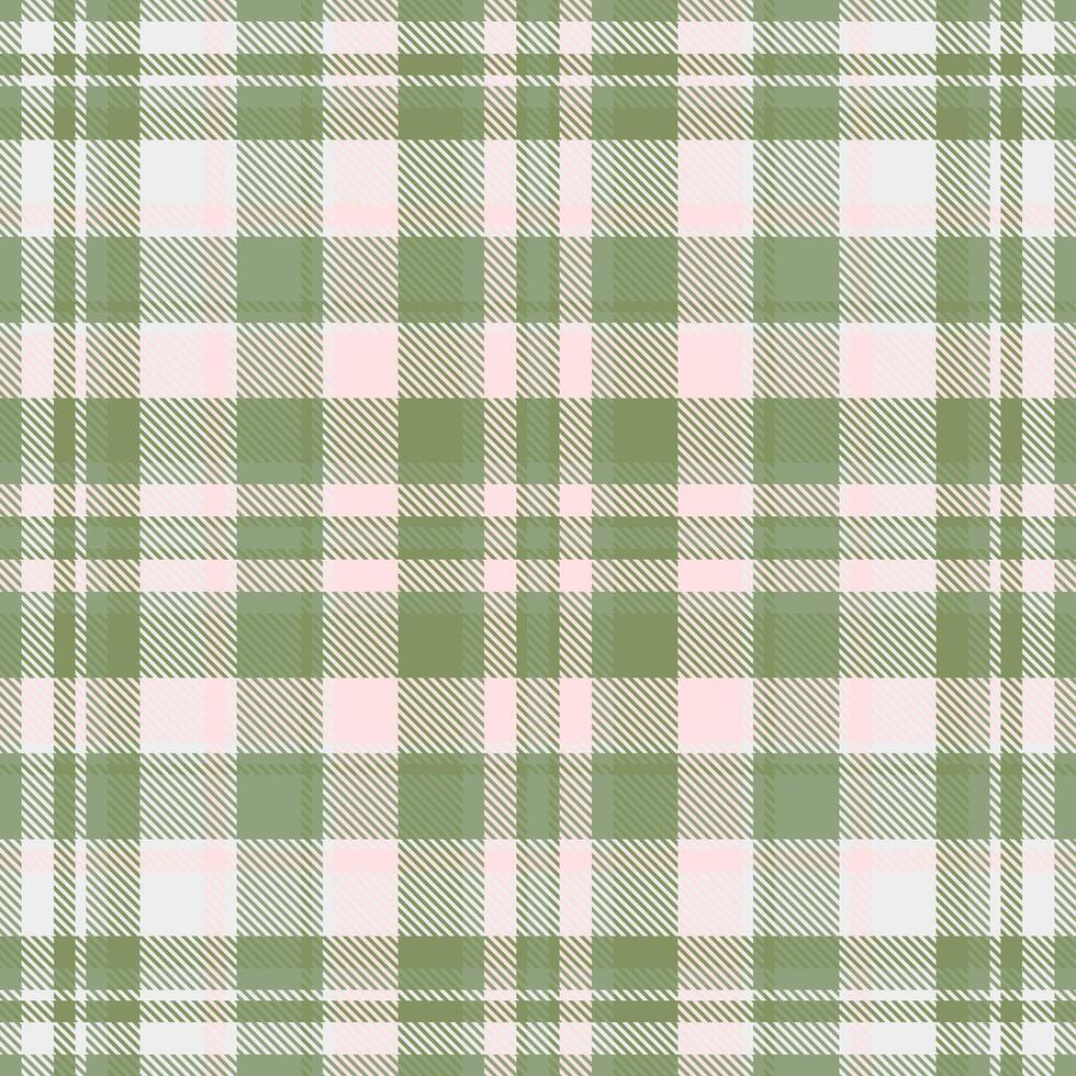 Book background textile , coat pattern tartan texture. 1940s plaid fabric seamless check in pastel and green colors. vector