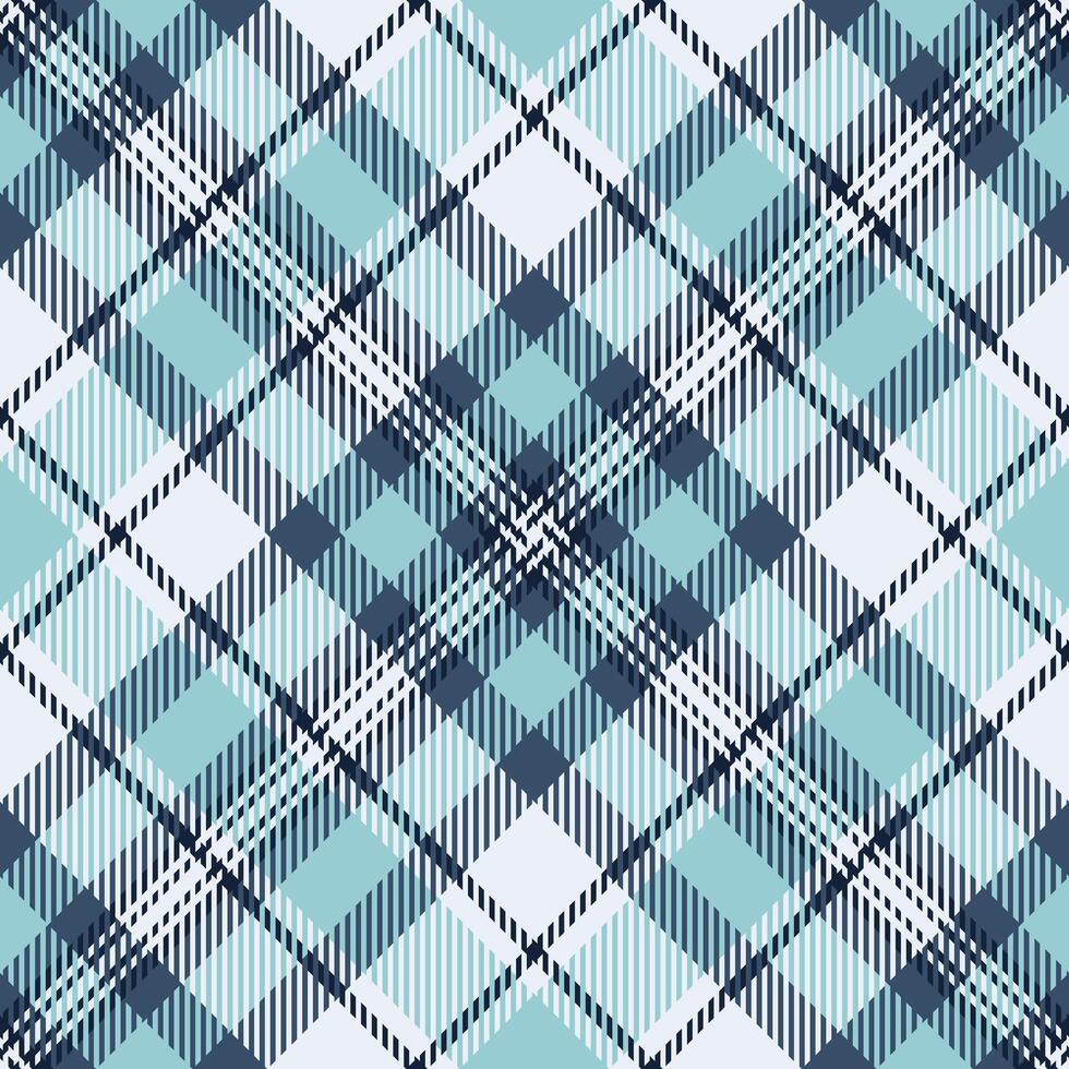 Elegant teal and navy plaid pattern, perfect for textile designs, website backgrounds, or fashion projects. This sophisticated, geometric texture offers a calming yet stylish aesthetic. vector