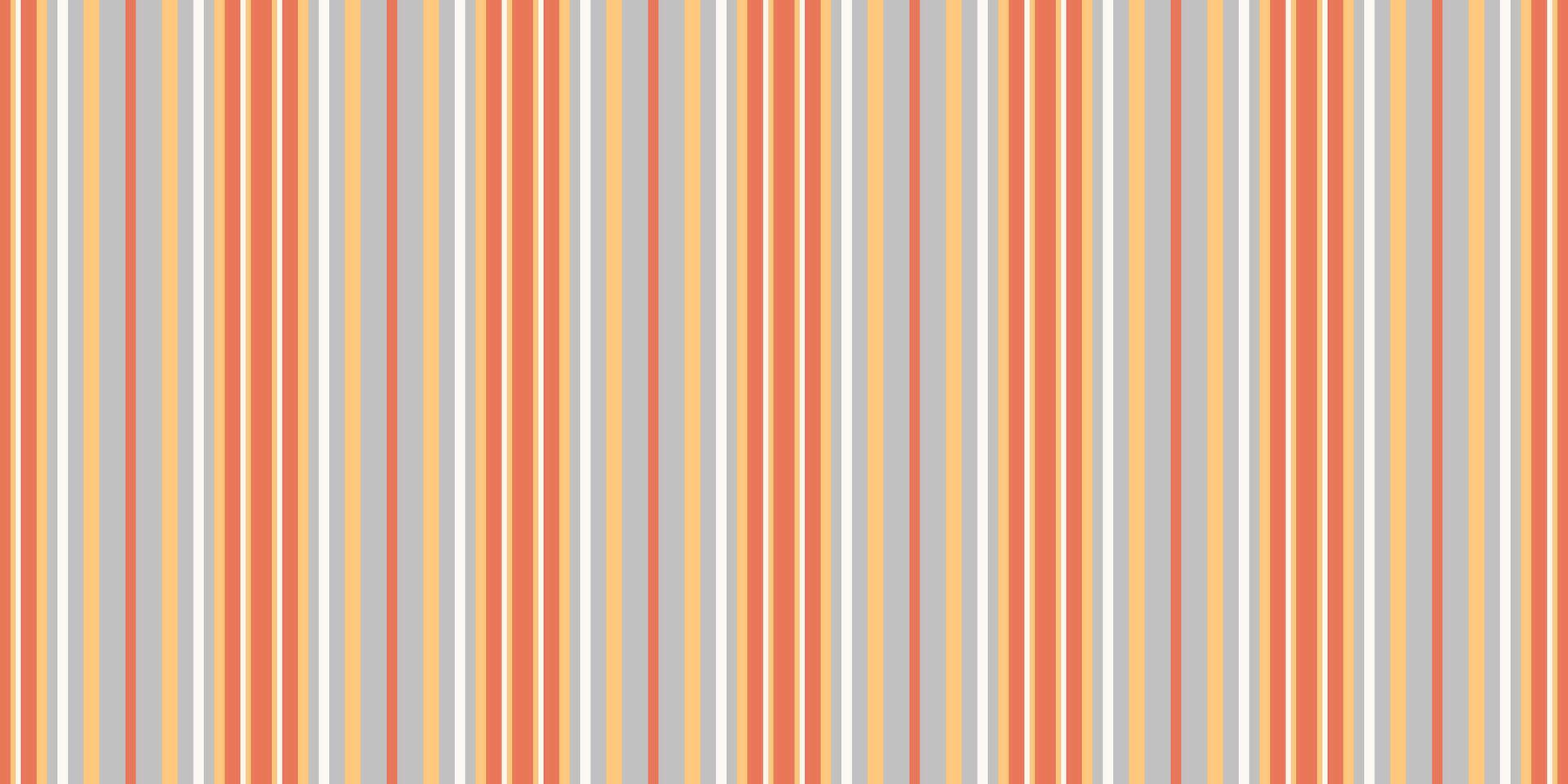 Seamless vertical stripes in muted orange, beige, and grey create a sophisticated and versatile pattern. vector