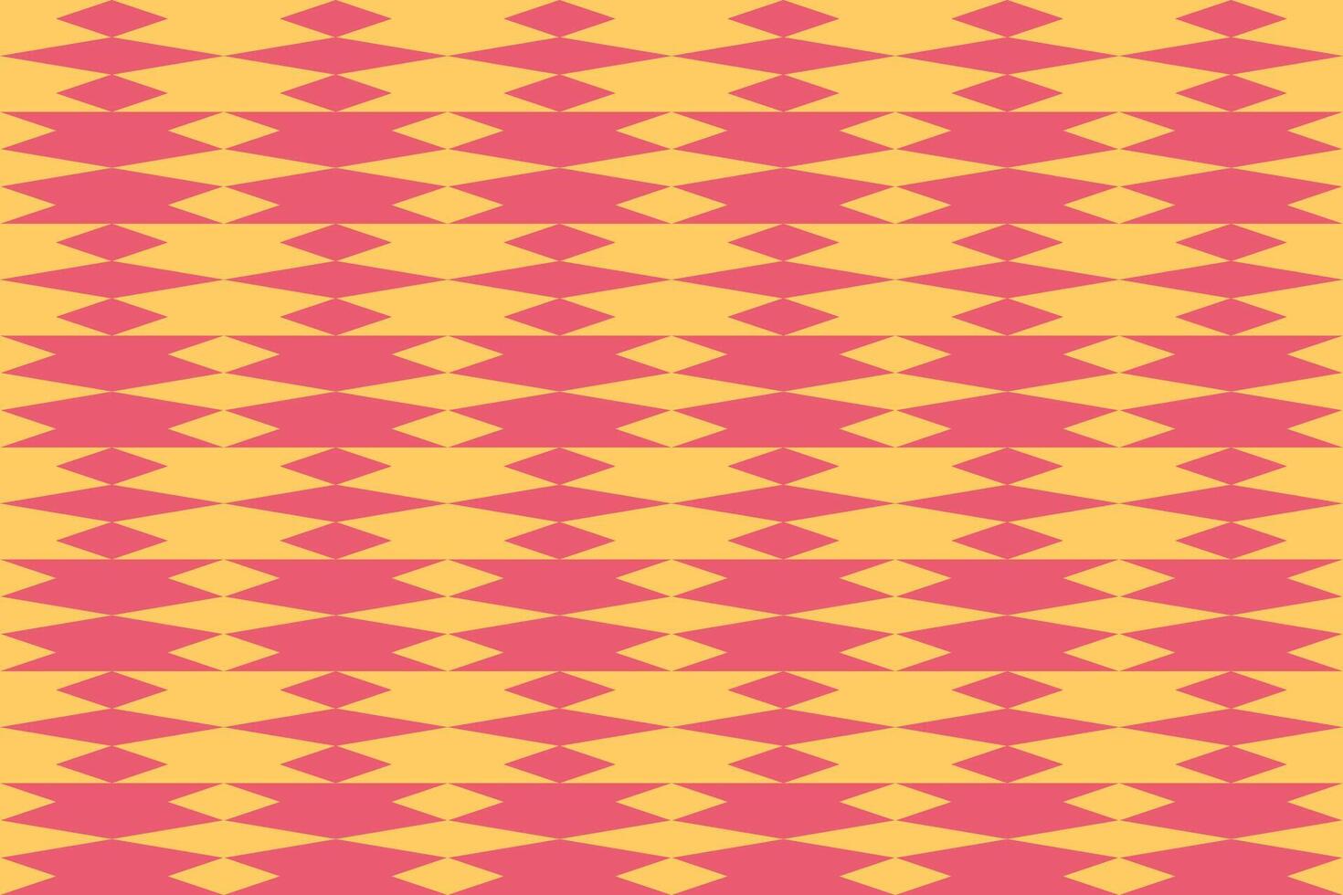 Triangle orange and yellow geometric pattern vector