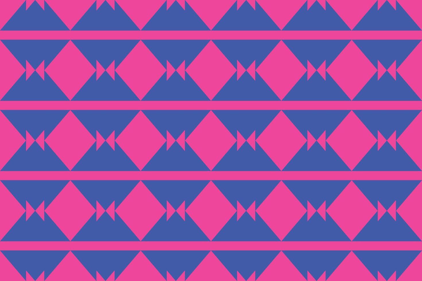 Abstract blue red geometric pattern triangles vector