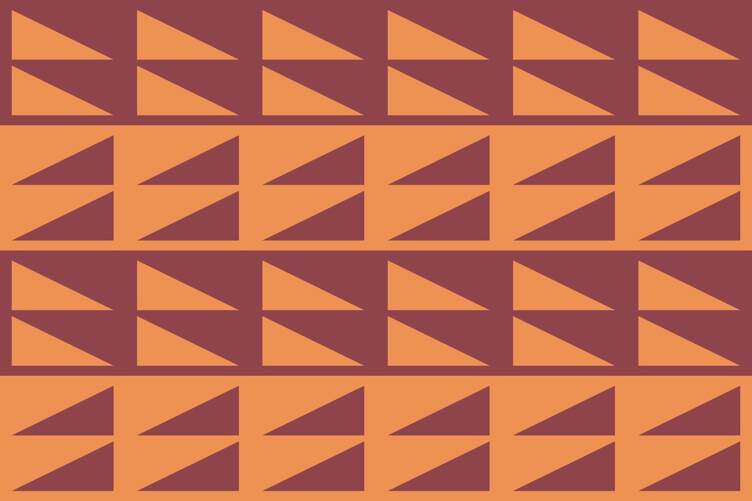 Abstract brown pattern with triangles on it vector