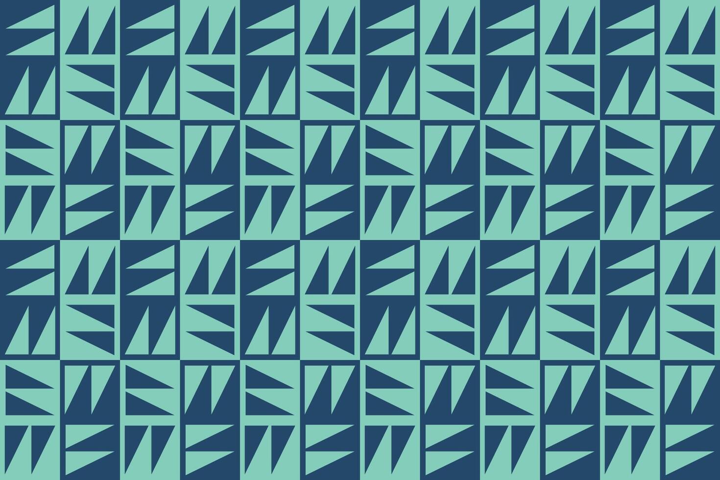 Abstract green geometric pattern vector
