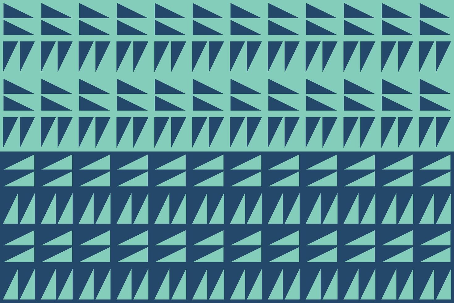 A pattern with triangles and triangles on it vector