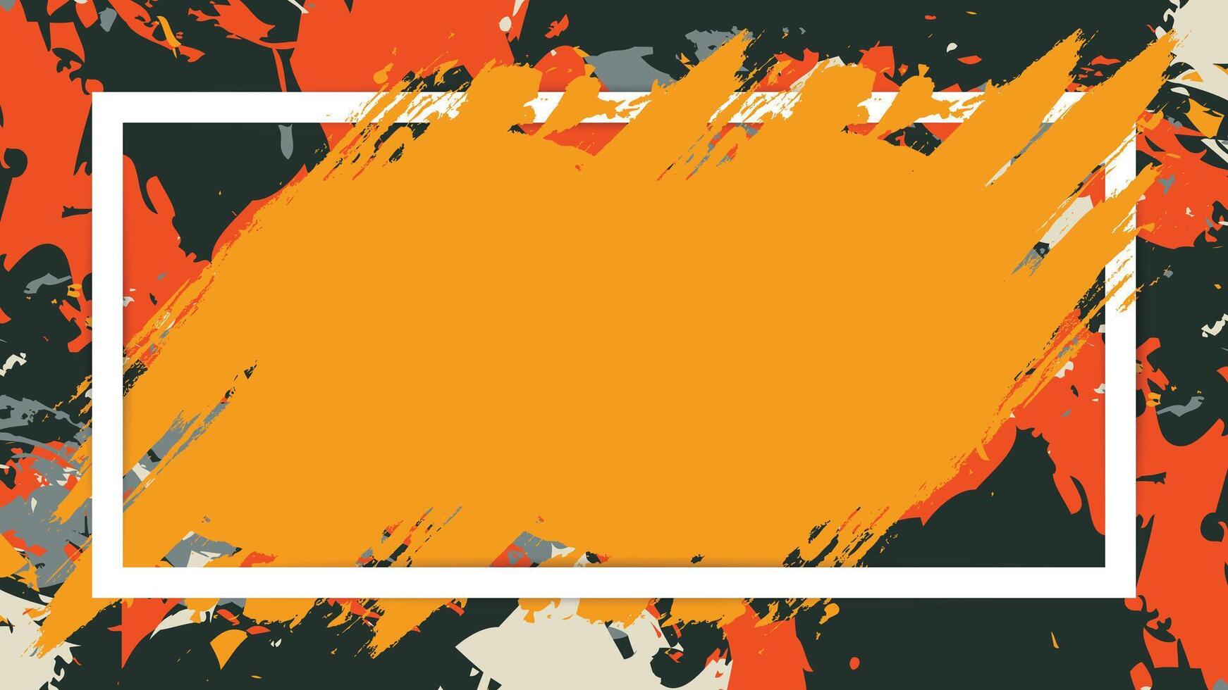 Vibrant abstract art background vector