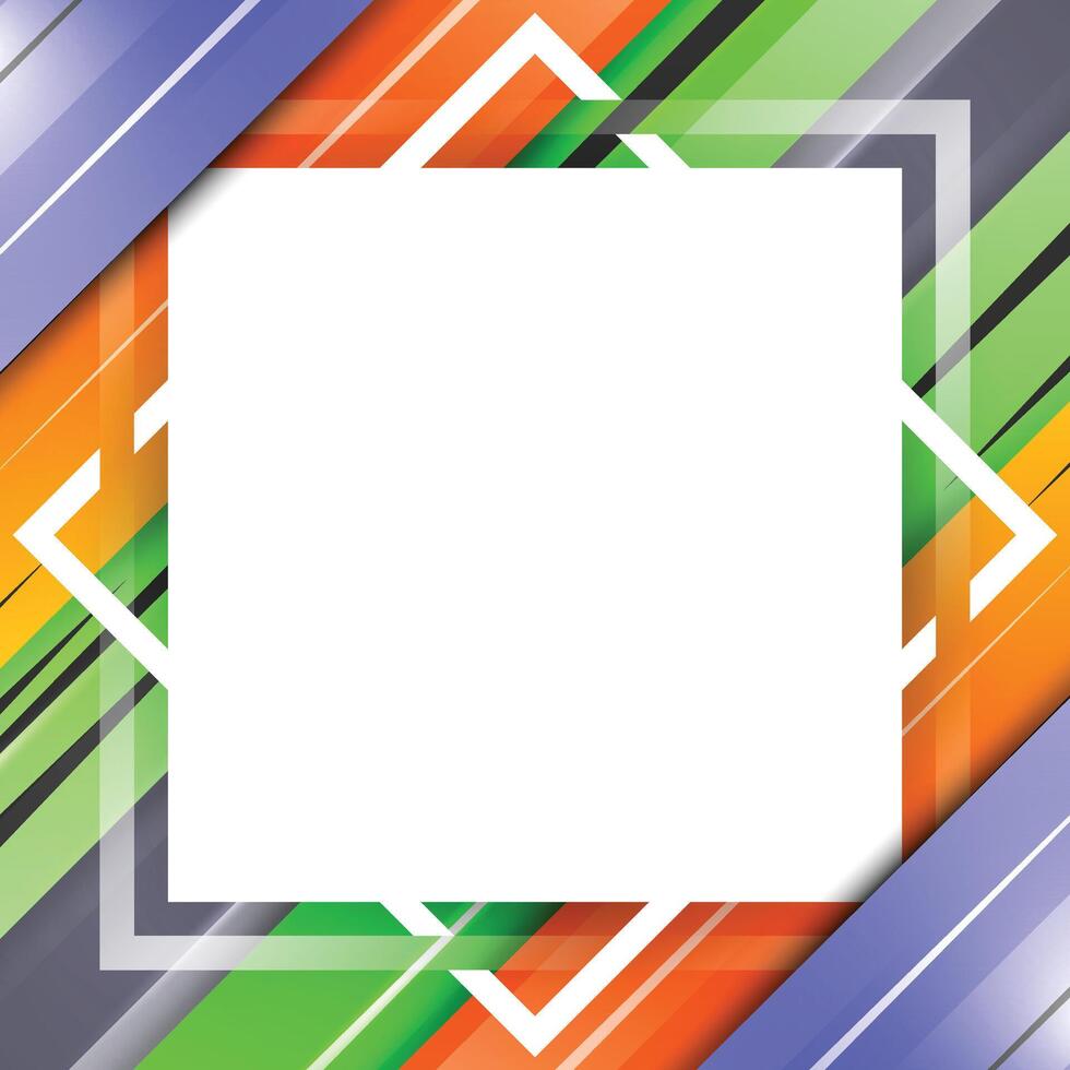 Colorful geometric design background vector