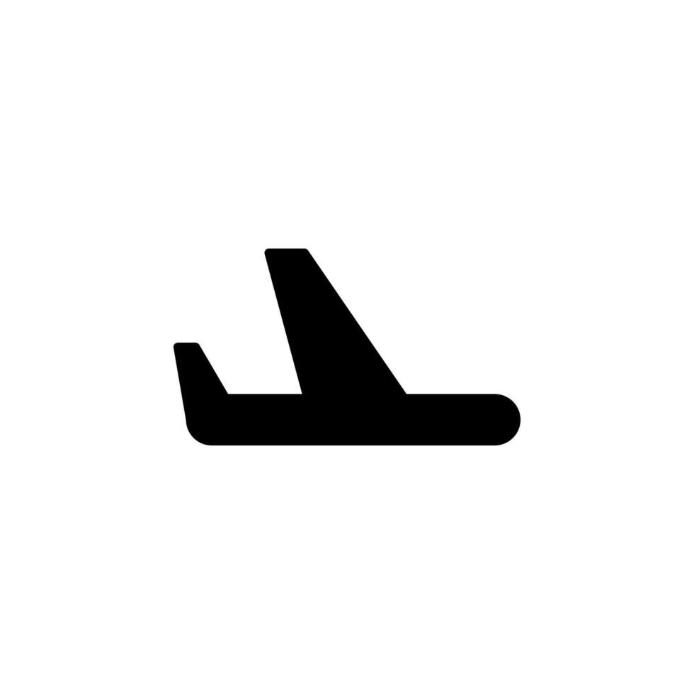 Flight Signal Off Solid Icon Element vector