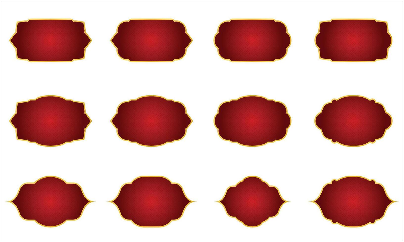 Set of Decorative Frame vector