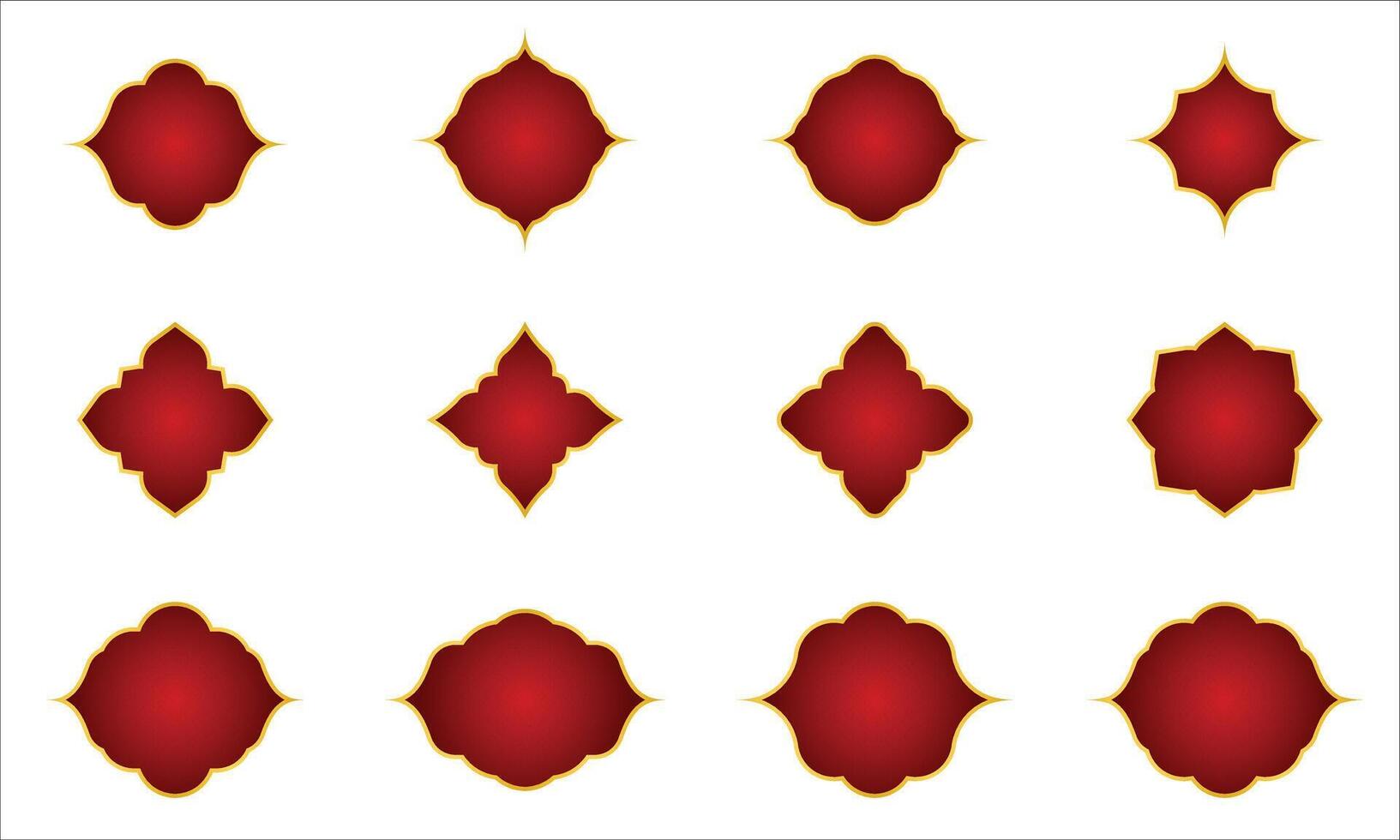 Set of Decorative Frames vector