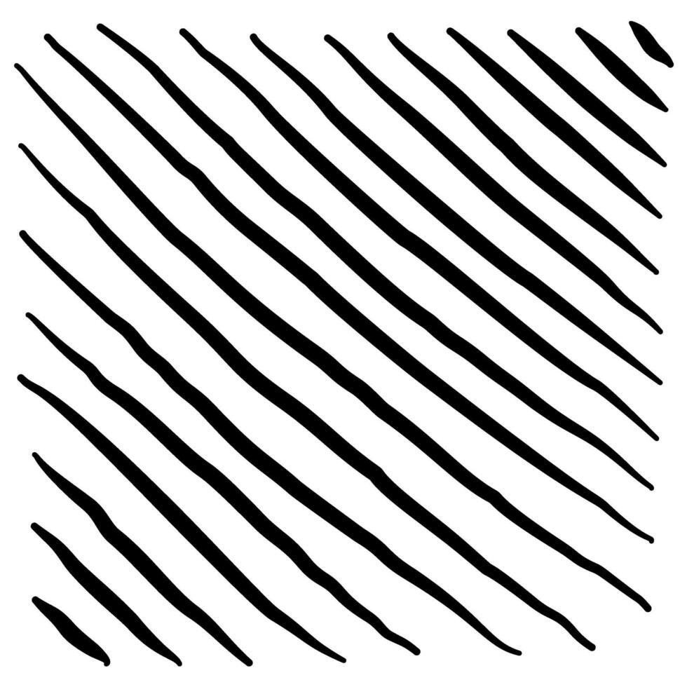 Scribbles and sketches diagonal, black marker line set. Hand drawn abstract doodle pen scratch mark for design. vector
