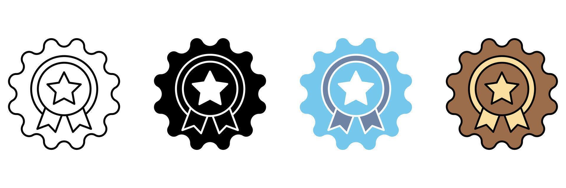 AWARD concept line icon. Simple element illustration. vector