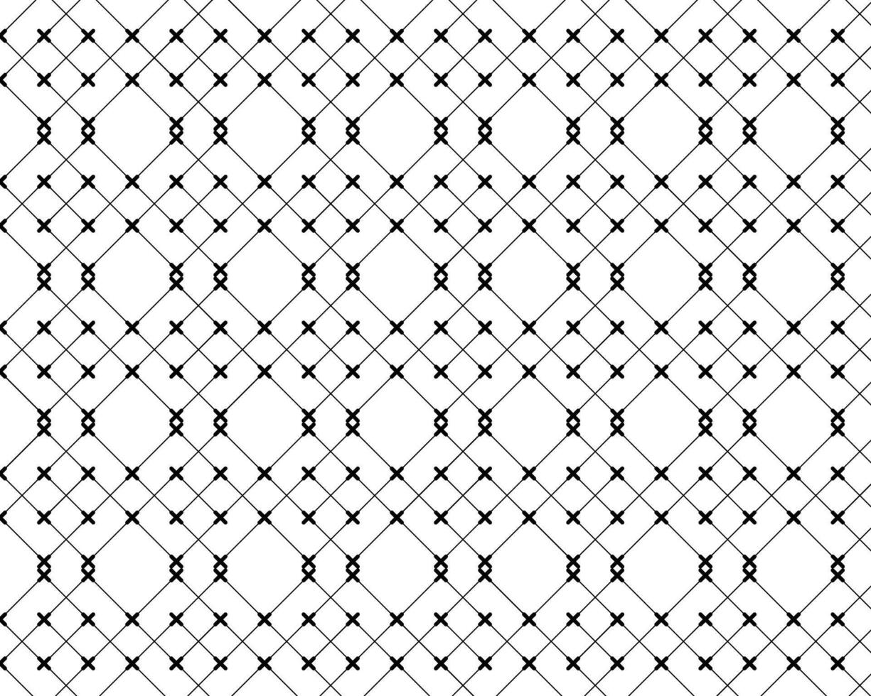 Abstract background of black lines crossing with white background color. vector