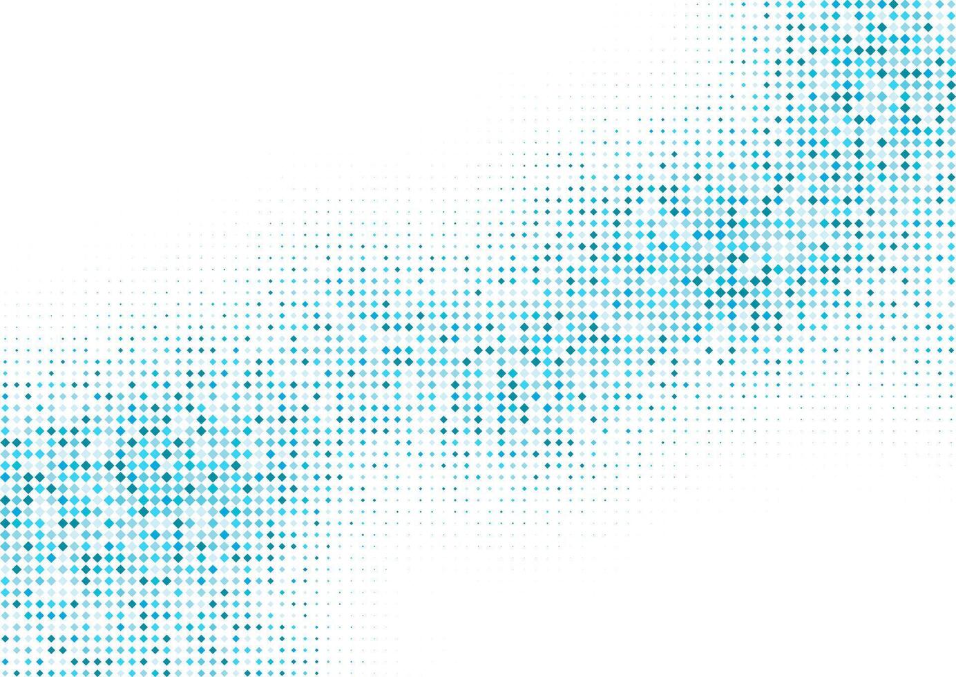 Blue dotted abstract background vector