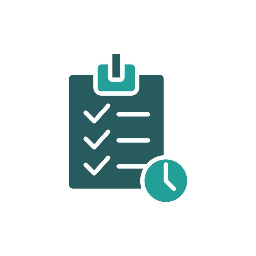 planning color icons style vector