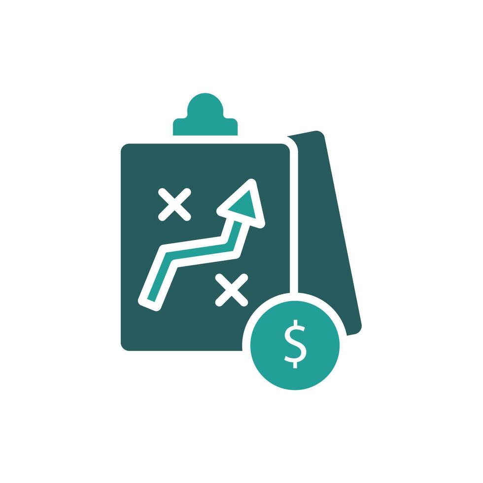 tactics color icons style vector
