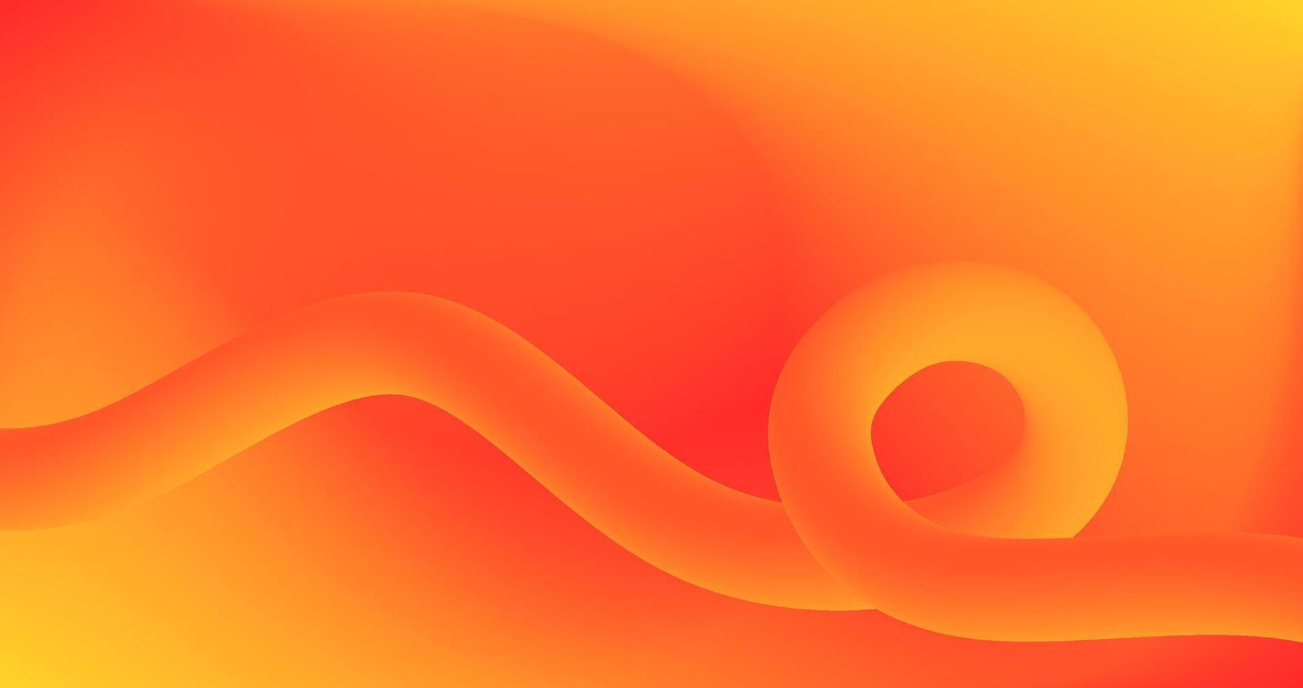 Gradient Abstract orange background with Pipe Shape And Copy space illustration advertisement presentation vector