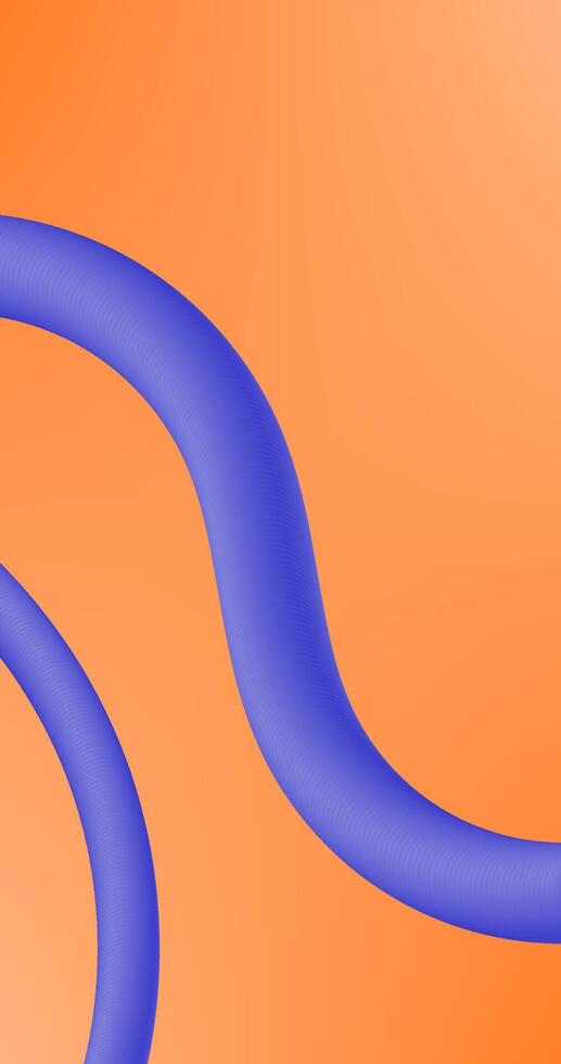 Gradient Abstract background Gradient Blue Fluid Pipe lines Vertical Wallpaper vector