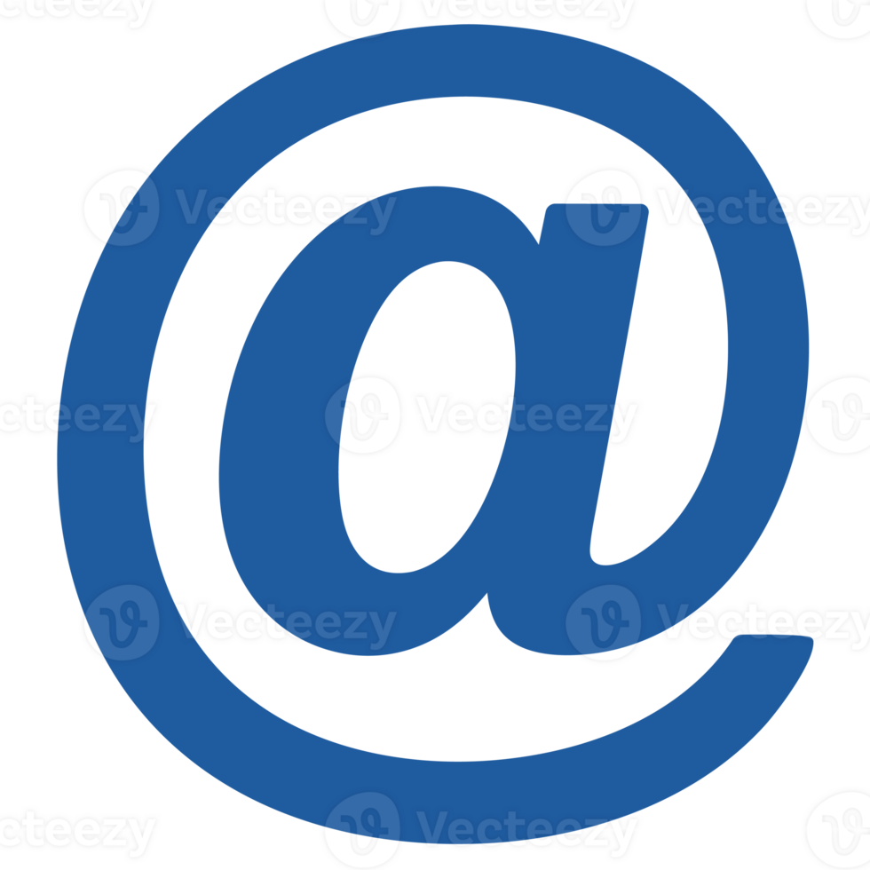 Symbol of Email Communication on a White Background Representing Modern Internet Concepts and Digital Connectivity png
